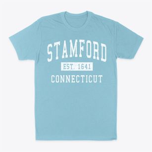 Stamford Connecticut Classic Established Classic Dad T-Shirt