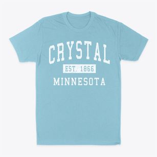 Crystal Minnesota Classic Established Classic Dad T-Shirt