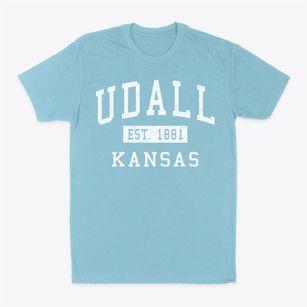Udall Kansas Classic Established Classic Dad T-Shirt