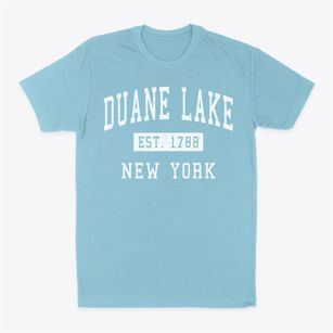 Duane Lake New York Classic Established Classic Dad T-Shirt