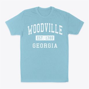 Woodville Georgia Classic Established Classic Dad T-Shirt