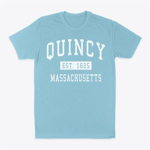 Quincy Massachusetts Classic Established Classic Dad T-Shirt