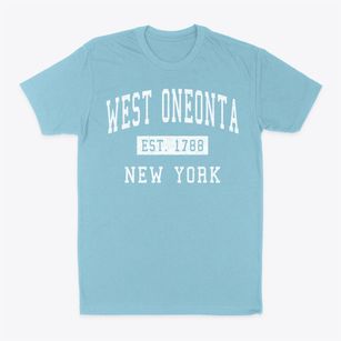 West Oneonta New York Classic Established Classic Dad T-Shirt