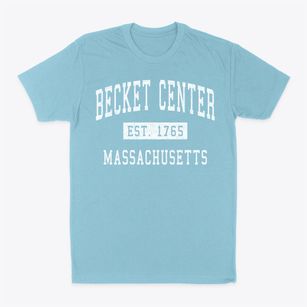 Becket Center Massachusetts Classic Established Classic Dad T-Shirt