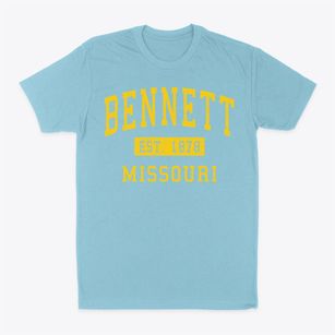 Bennett Missouri Classic Established Classic Dad T-Shirt