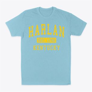 Harlan Kentucky Classic Established Classic Dad T-Shirt