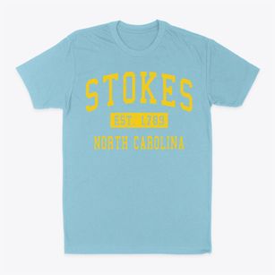 Stokes North Carolina Classic Established Classic Dad T-Shirt