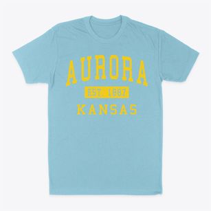Aurora Kansas Classic Established Classic Dad T-Shirt