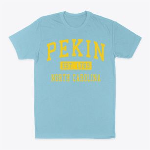 Pekin North Carolina Classic Established Classic Dad T-Shirt