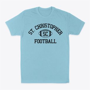 Saint Christopher School Classic Football Classic Dad T-Shirt