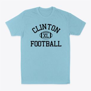 Clinton Christian School Classic Football Classic Dad T-Shirt