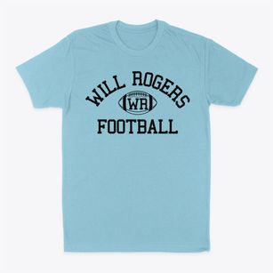 Will Rogers High School Classic Football Classic Dad T-Shirt