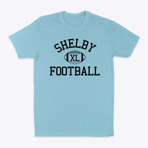 Shelby High School Classic Football Classic Dad T-Shirt