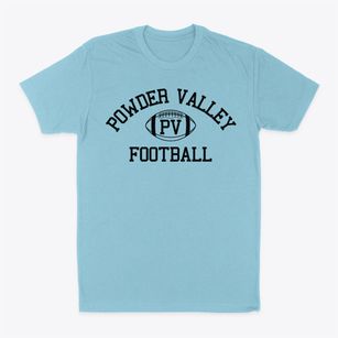 Powder Valley School Classic Football Classic Dad T-Shirt