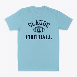 Claude High School Classic Football Classic Dad T-Shirt