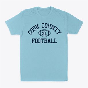 Cook County Juvenile Center Classic Football Classic Dad T-Shirt