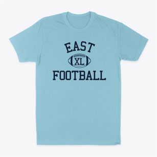 East Junior High School Classic Football Classic Dad T-Shirt