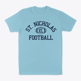 Saint Nicholas Ukrainian School Classic Football Classic Dad T-Shirt