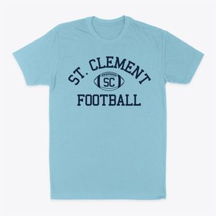 Saint Clement School Classic Football Classic Dad T-Shirt