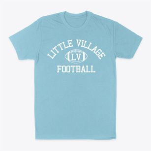 Little Village Classic Football Classic Dad T-Shirt
