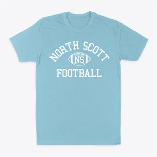 North Scott Senior High School Classic Football Classic Dad T-Shirt