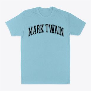 Mark Twain Elementary School Varsity Arch Classic Dad T-Shirt