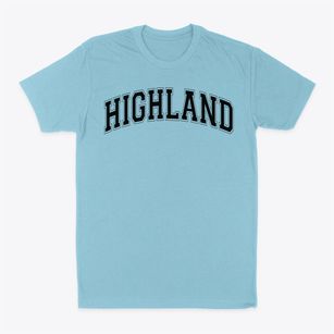 Highland High School Varsity Arch Classic Dad T-Shirt