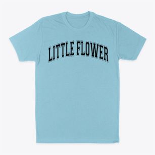 Little Flower Parish Varsity Arch Classic Dad T-Shirt