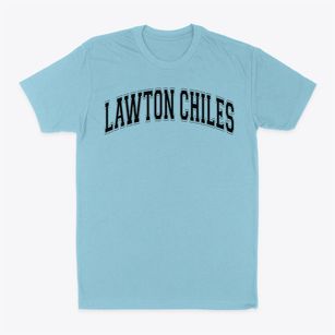 Lawton Chiles Elementary School Varsity Arch Classic Dad T-Shirt