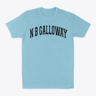 N B Galloway Elementary School Varsity Arch Classic Dad T-Shirt
