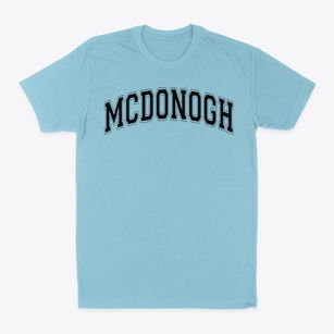 Mcdonogh 7 Elementary School Varsity Arch Classic Dad T-Shirt