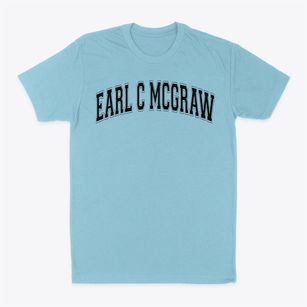Earl C Mcgraw Elementary School Varsity Arch Classic Dad T-Shirt