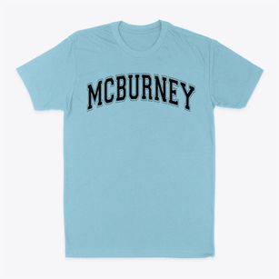 Mcburney School Varsity Arch Classic Dad T-Shirt