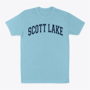 Scott Lake Elementary School Varsity Arch Classic Dad T-Shirt