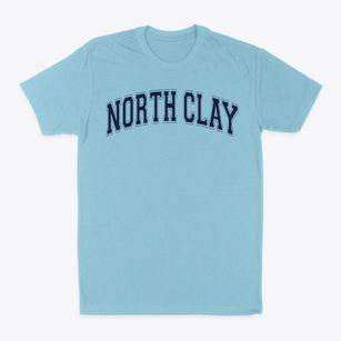 North Clay Community High School Varsity Arch Classic Dad T-Shirt