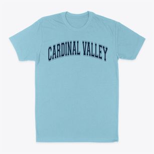 Cardinal Valley Elementary School Varsity Arch Classic Dad T-Shirt