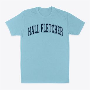 Hall Fletcher Elementary School Varsity Arch Classic Dad T-Shirt
