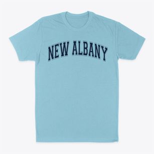 New Albany Middle School Varsity Arch Classic Dad T-Shirt
