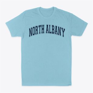 North Albany Middle School Varsity Arch Classic Dad T-Shirt