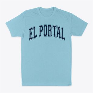 El Portal Elementary School Varsity Arch Classic Dad T-Shirt