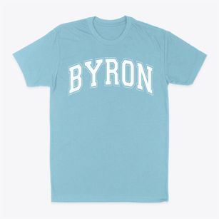 Byron Academy High School Varsity Arch Classic Dad T-Shirt