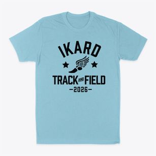 Ikard Elementary School Track and Field Classic Dad T-Shirt