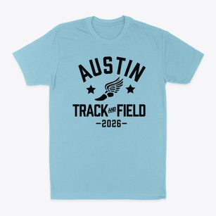 Austin Elementary School Track and Field Classic Dad T-Shirt