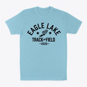 Eagle Lake Middle School Track and Field Classic Dad T-Shirt