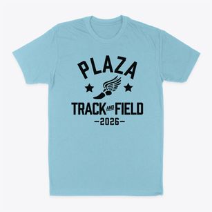 Plaza Middle School Track and Field Classic Dad T-Shirt