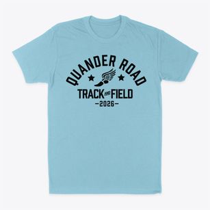 Quander Road School Track and Field Classic Dad T-Shirt