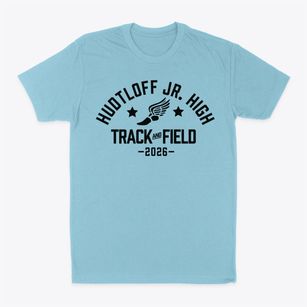 Hudtloff Jr. High Track and Field Classic Dad T-Shirt