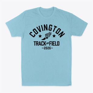 Covington Christian Middle School Track and Field Classic Dad T-Shirt