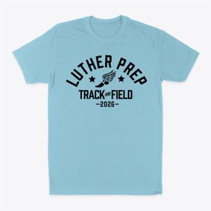 Luther Prep School Track and Field Classic Dad T-Shirt