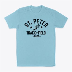 Saint Peter School Track and Field Classic Dad T-Shirt